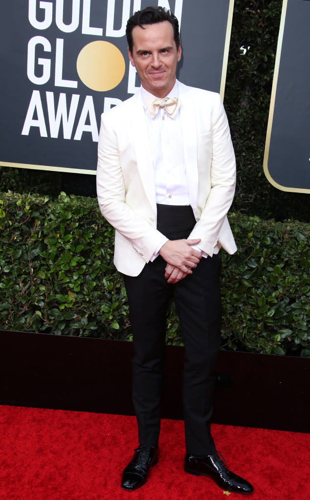 Andrew Scott, 2020 Golden Globe Awards, Red Carpet Fashion